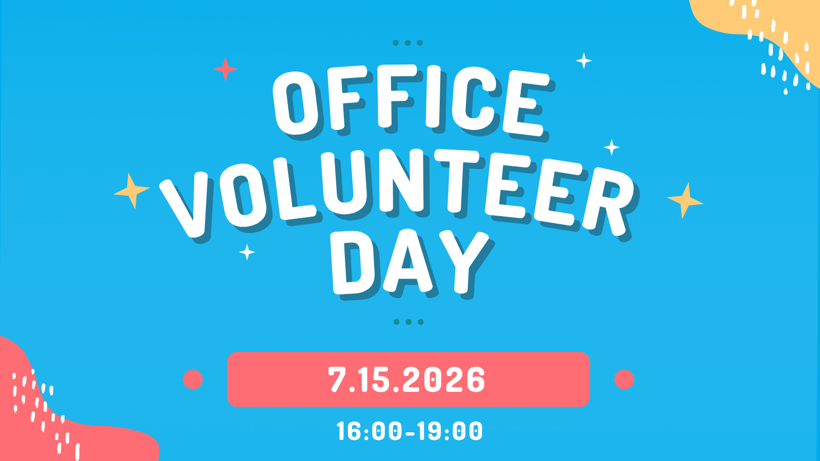 【オフィスボランティアデー】7月15日(水) in 千歳烏山　小中高生・大学生対象！